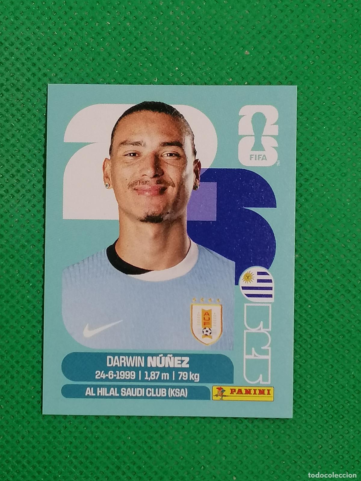 Football Stickers: URU 17 URU17 DARWIN NU&Ntilde;EZ URUGUAY ⚽ PANINI FIFA MUNDIAL WORLD CUP 26 2026 STICKER ⚽