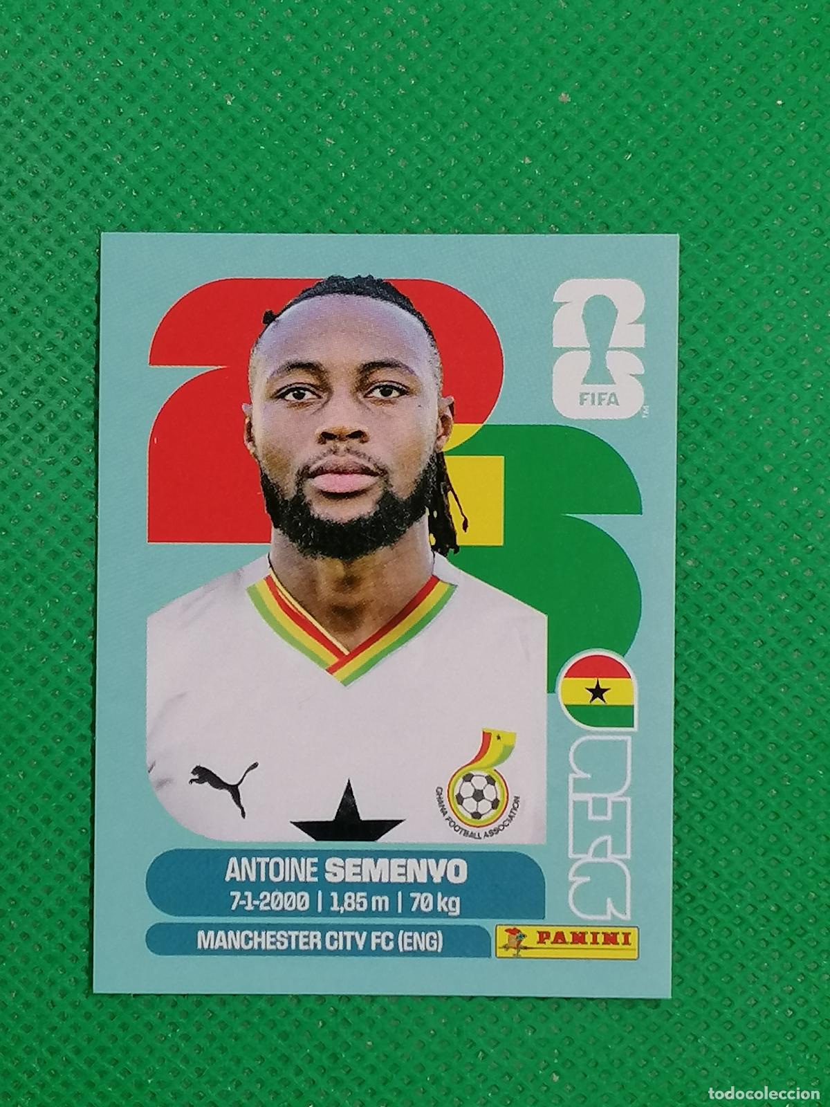 Football Stickers: GHA 20 GHA20 ANTOINE SEMENYO GHANA ⚽ PANINI FIFA MUNDIAL WORLD CUP 26 2026 STICKER ⚽