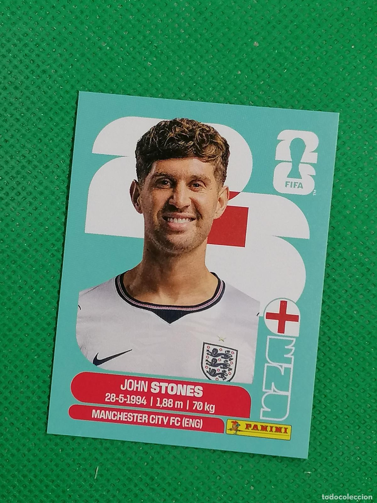 Football Stickers: ENG 3 ENG3 JOHN STONES INGLATERRA ⚽ PANINI FIFA MUNDIAL WORLD CUP 26 2026 STICKER ⚽