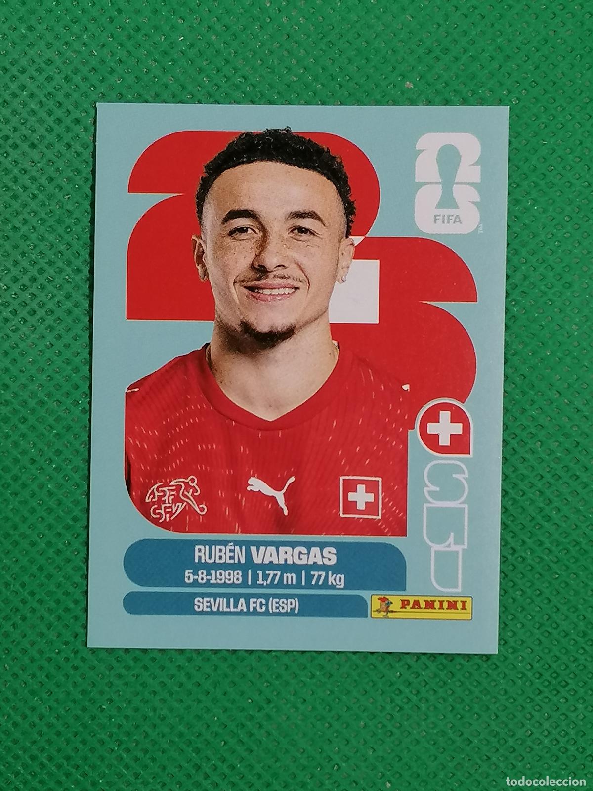 Football Stickers: SUI 18 SUI18 RUBEN VARGAS SUIZA ⚽ PANINI FIFA MUNDIAL WORLD CUP 26 2026 STICKER ⚽