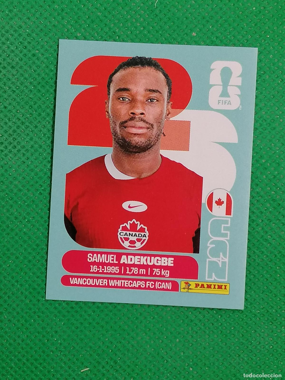 Football Stickers: CAN 5 CAN5 SAMUEL ADEKUGBE CANADA ⚽ PANINI FIFA MUNDIAL WORLD CUP 26 2026 STICKER ⚽