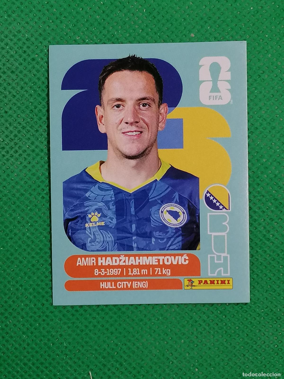 Football Stickers: BIH 8 BIH8 AMIR HADZIAHMETOVIC BOSNIA HERZEGOVINA ⚽ PANINI FIFA MUNDIAL WORLD CUP 26 2026 STICKER ⚽