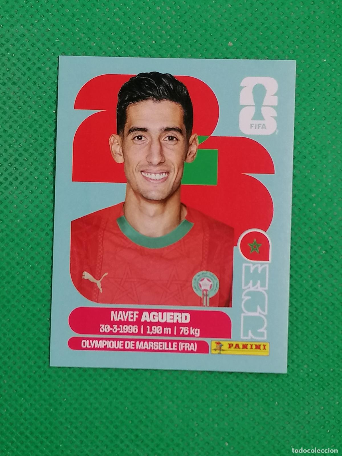 Football Stickers: MAR 6 MAR6 NAYEF AGUERD MARRUECOS ⚽ PANINI FIFA MUNDIAL WORLD CUP 26 2026 STICKER ⚽