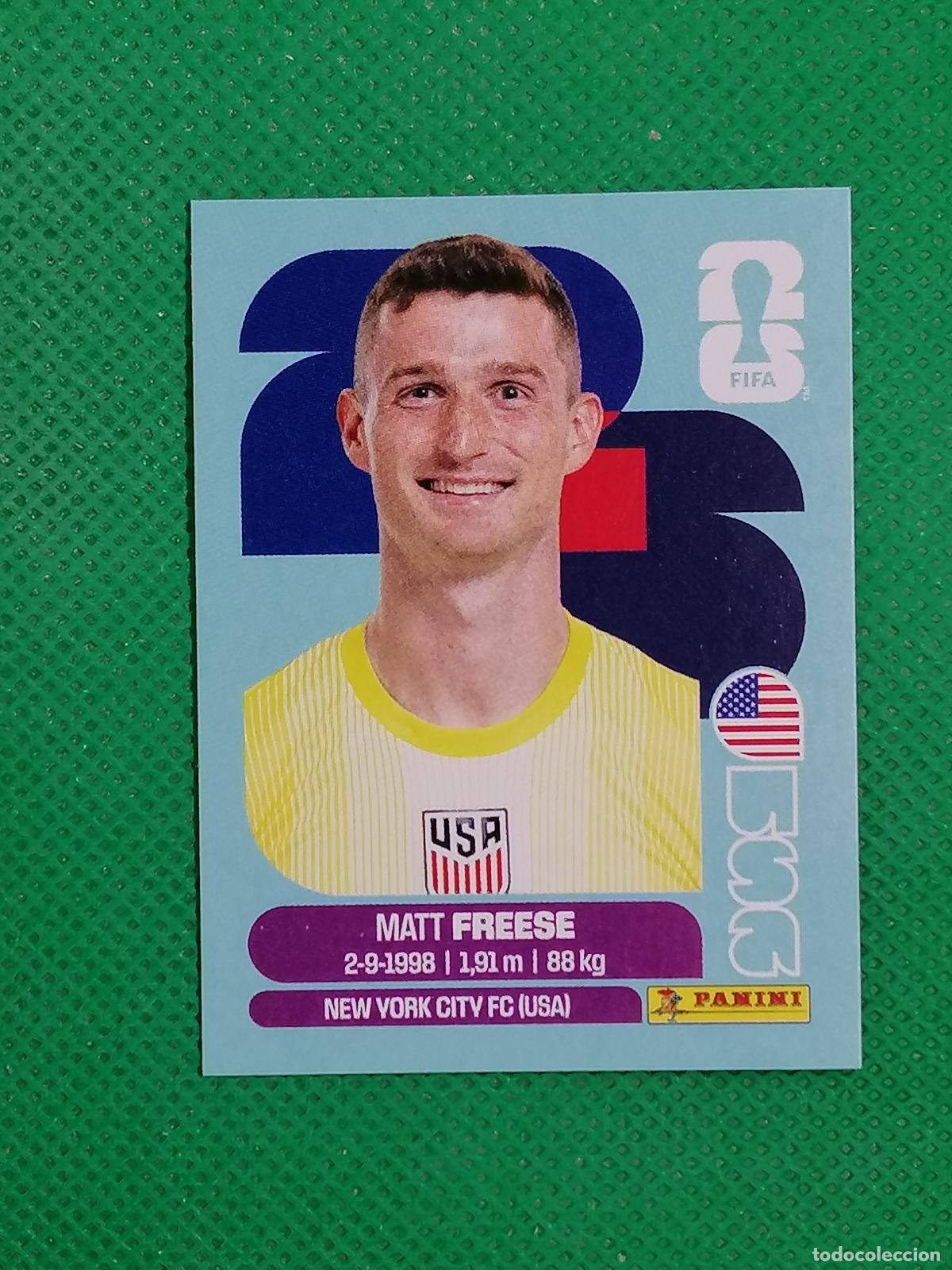 Football Stickers: USA 2 USA2 MATT FREESE USA ⚽ PANINI FIFA MUNDIAL WORLD CUP 26 2026 STICKER ⚽
