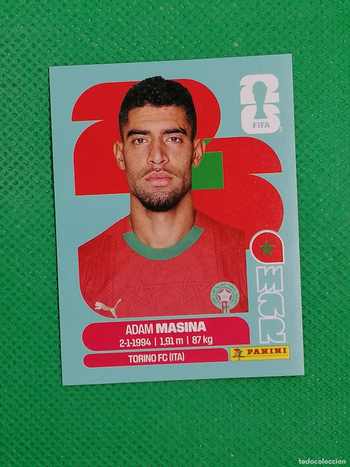 Cromos de f&uacute;tbol: MAR 9 MAR9 ADAM MASINA MARRUECOS ⚽ PANINI FIFA MUNDIAL WORLD CUP 26 2026 STICKER ⚽