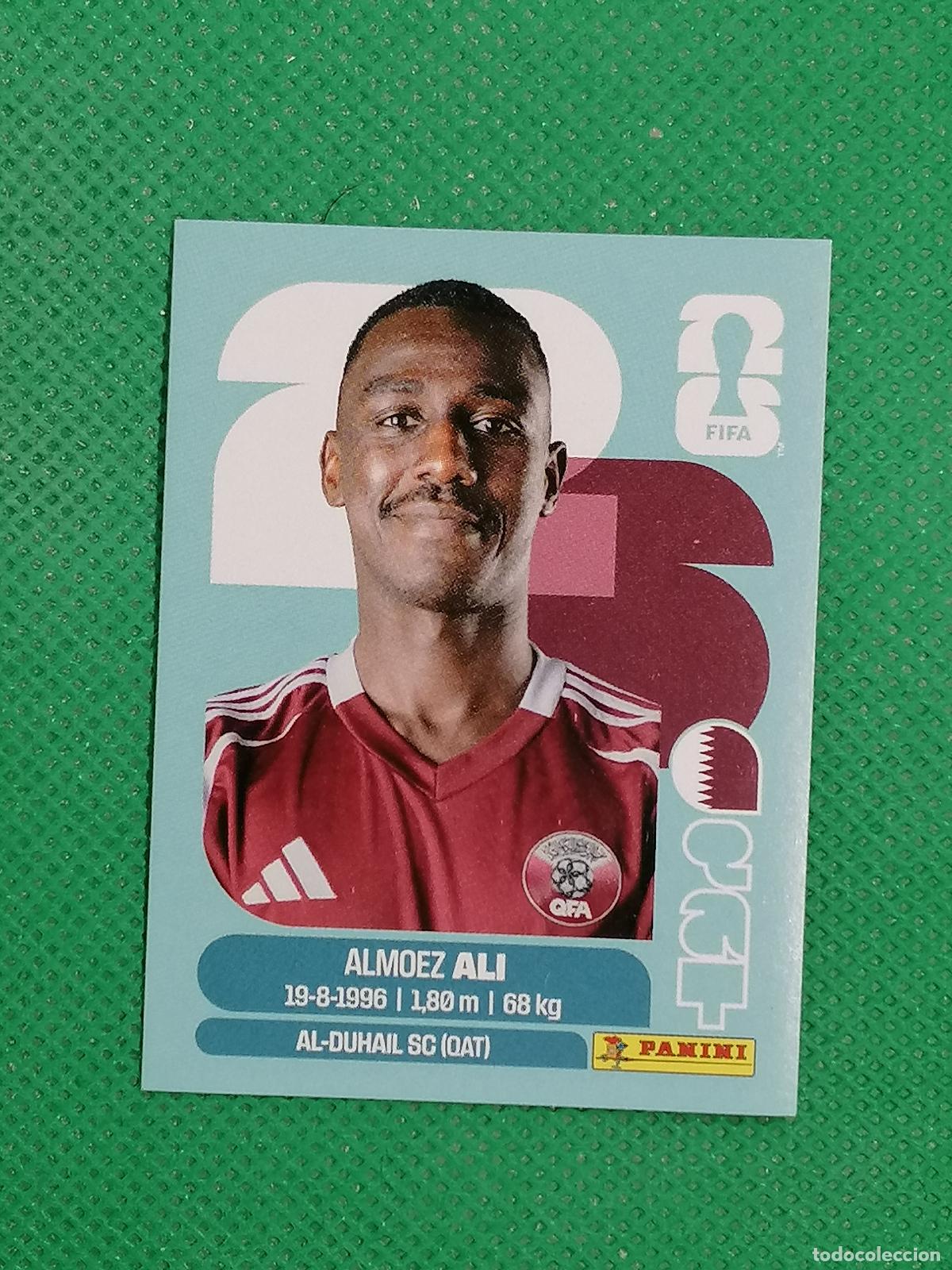 Cromos de f&uacute;tbol: QAT 20 QAT20 ALMOEZ ALI QATAR ⚽ PANINI FIFA MUNDIAL WORLD CUP 26 2026 STICKER ⚽