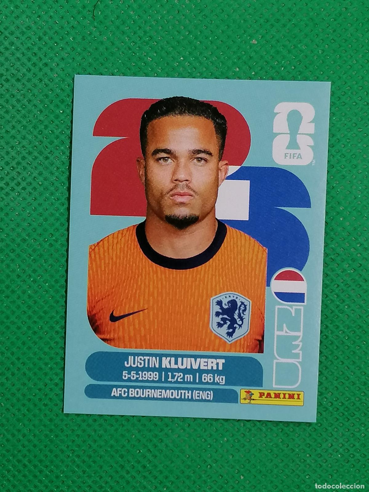 Cromos de f&uacute;tbol: NED 16 NED16 JUSTIN KLUIVERT HOLANDA ⚽ PANINI FIFA MUNDIAL WORLD CUP 26 2026 STICKER ⚽