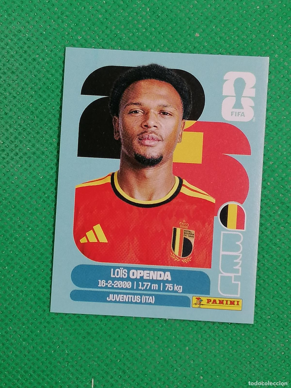 Cromos de f&uacute;tbol: BEL 19 BEL19 LOIS OPENDA BELGICA ⚽ PANINI FIFA MUNDIAL WORLD CUP 26 2026 STICKER ⚽
