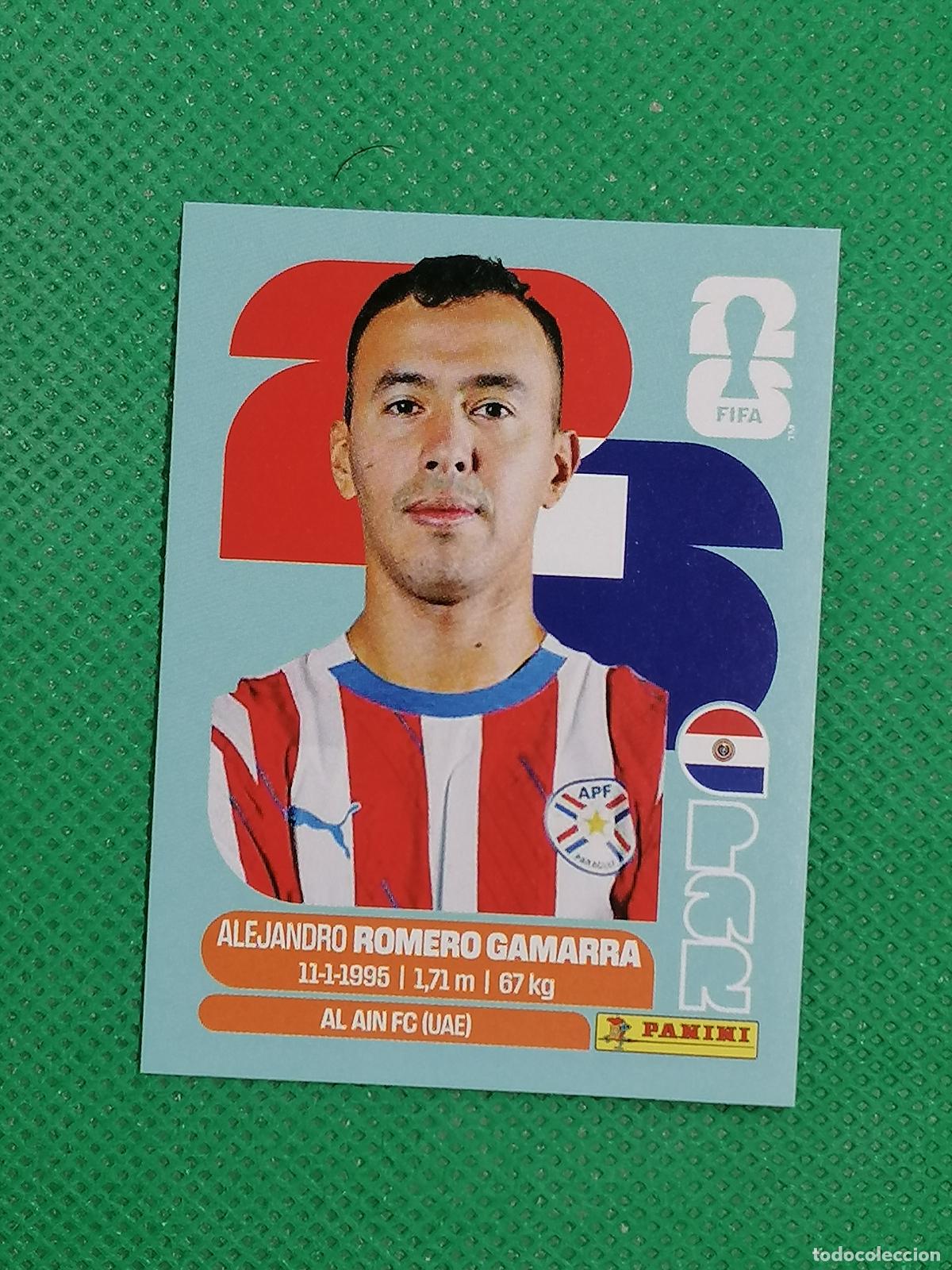 Cromos de f&uacute;tbol: PAR 16 PAR16 ALEJANDRO ROMERO GAMARRA PARAGUAY ⚽ PANINI FIFA MUNDIAL WORLD CUP 26 2026 STICKER ⚽