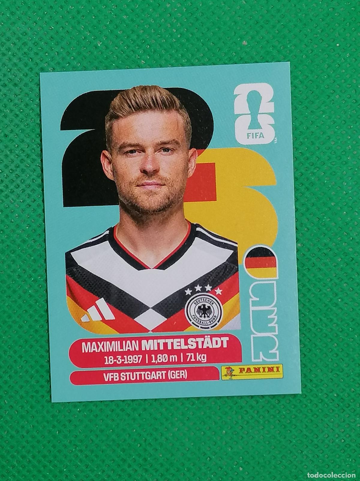 Cromos de f&uacute;tbol: GER 9 GER9 MAXIMILIAN MITTELSTADT ALEMANIA ⚽ PANINI FIFA MUNDIAL WORLD CUP 26 2026 STICKER ⚽