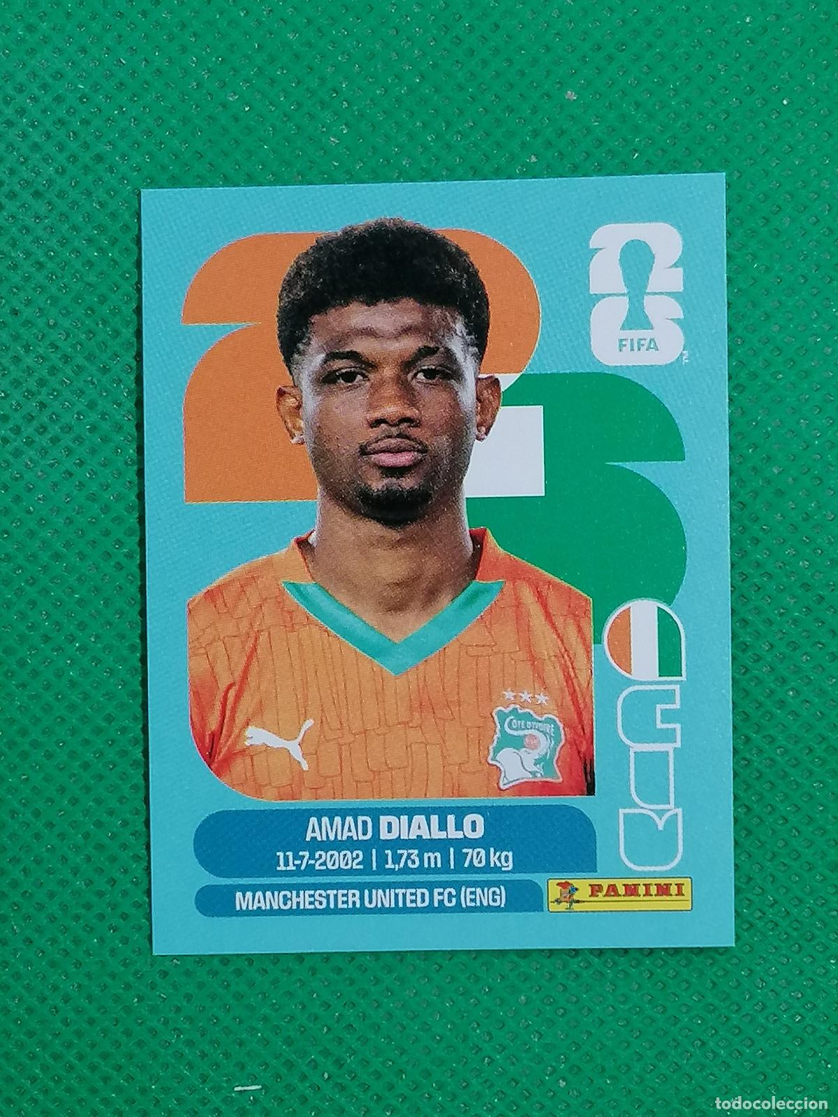 Cromos de f&uacute;tbol: CIV 15 CIV15 AMAD DIALLO COSTA DE MARFIL ⚽ PANINI FIFA MUNDIAL WORLD CUP 26 2026 STICKER ⚽