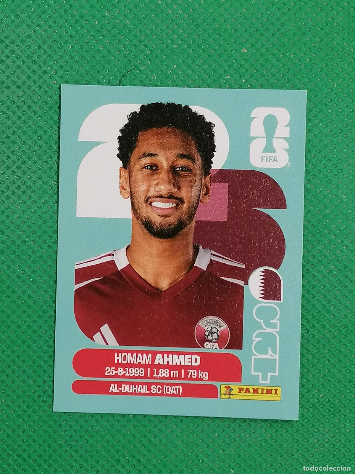 Cromos de f&uacute;tbol: QAT 5 QAT5 HOMAM AHMED QATAR ⚽ PANINI FIFA MUNDIAL WORLD CUP 26 2026 STICKER ⚽
