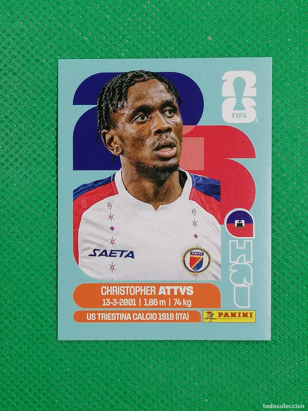 Cromos de f&uacute;tbol: HAI 14 HAI14 CHRISTOPHER ATTYS HAITI ⚽ PANINI FIFA MUNDIAL WORLD CUP 26 2026 STICKER ⚽