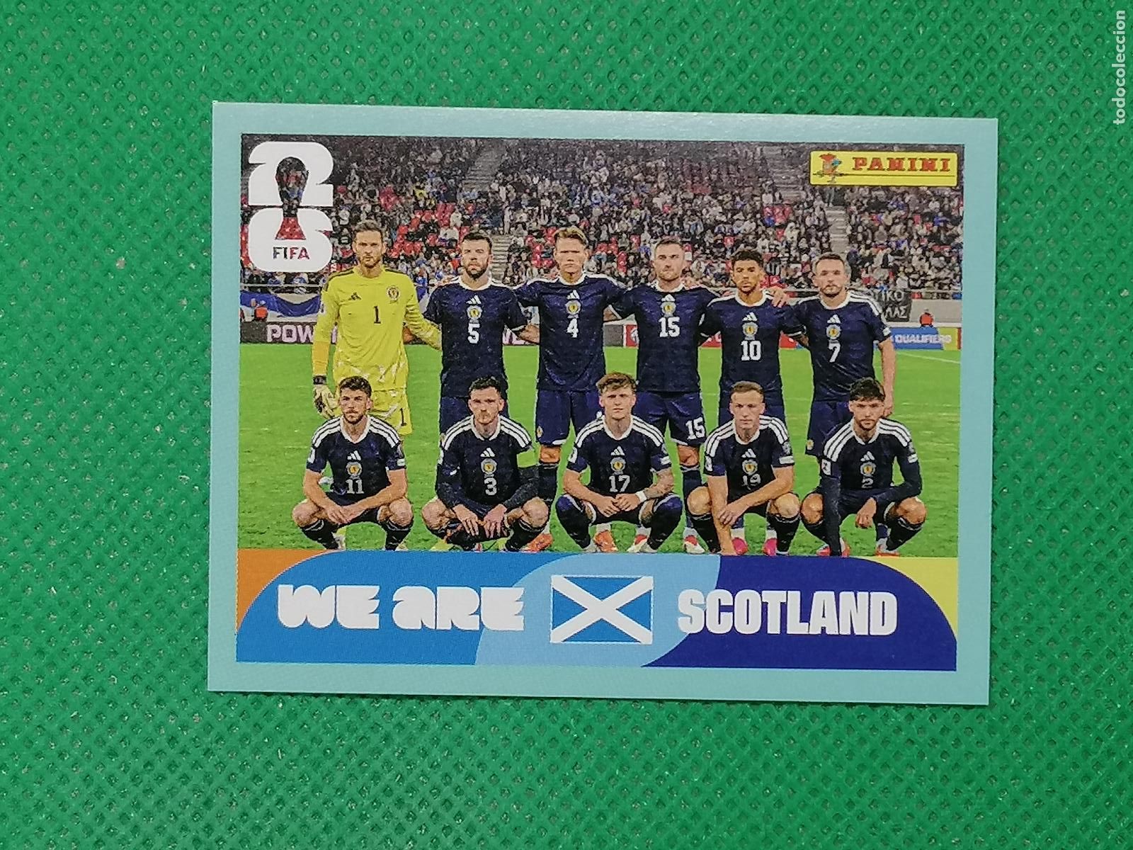 Cromos de f&uacute;tbol: SCO 13 SCO13 PLANTILLA ESCOCIA ⚽ PANINI FIFA MUNDIAL WORLD CUP 26 2026 STICKER ⚽