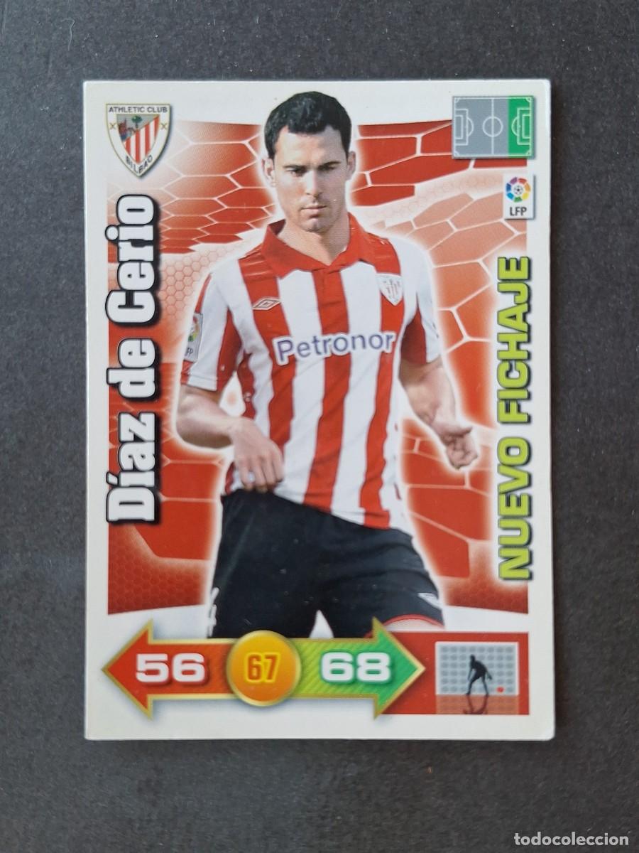 Cromos de f&uacute;tbol: L3 DIAZ DE CERIO ATHLETIC CLUB DE BILBAO 446 NUEVO FICHAJE ADRENALYN XL LIGA 2010 2011 10 11 PANINI