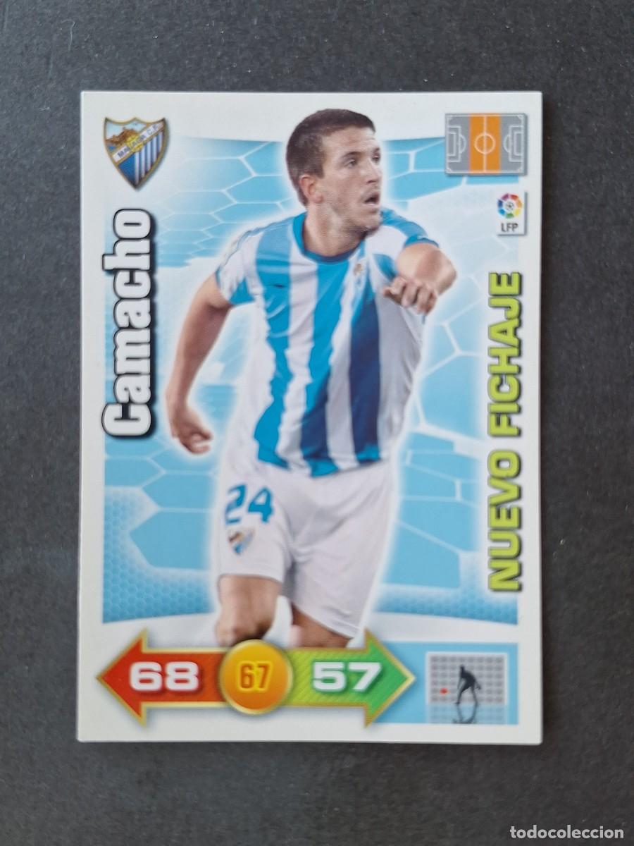 Cartes &agrave; collectionner de Football: L3 CAMACHO MALAGA C. F. 458 NUEVO FICHAJE ADRENALYN XL LIGA 2010 2011 10 11 PANINI
