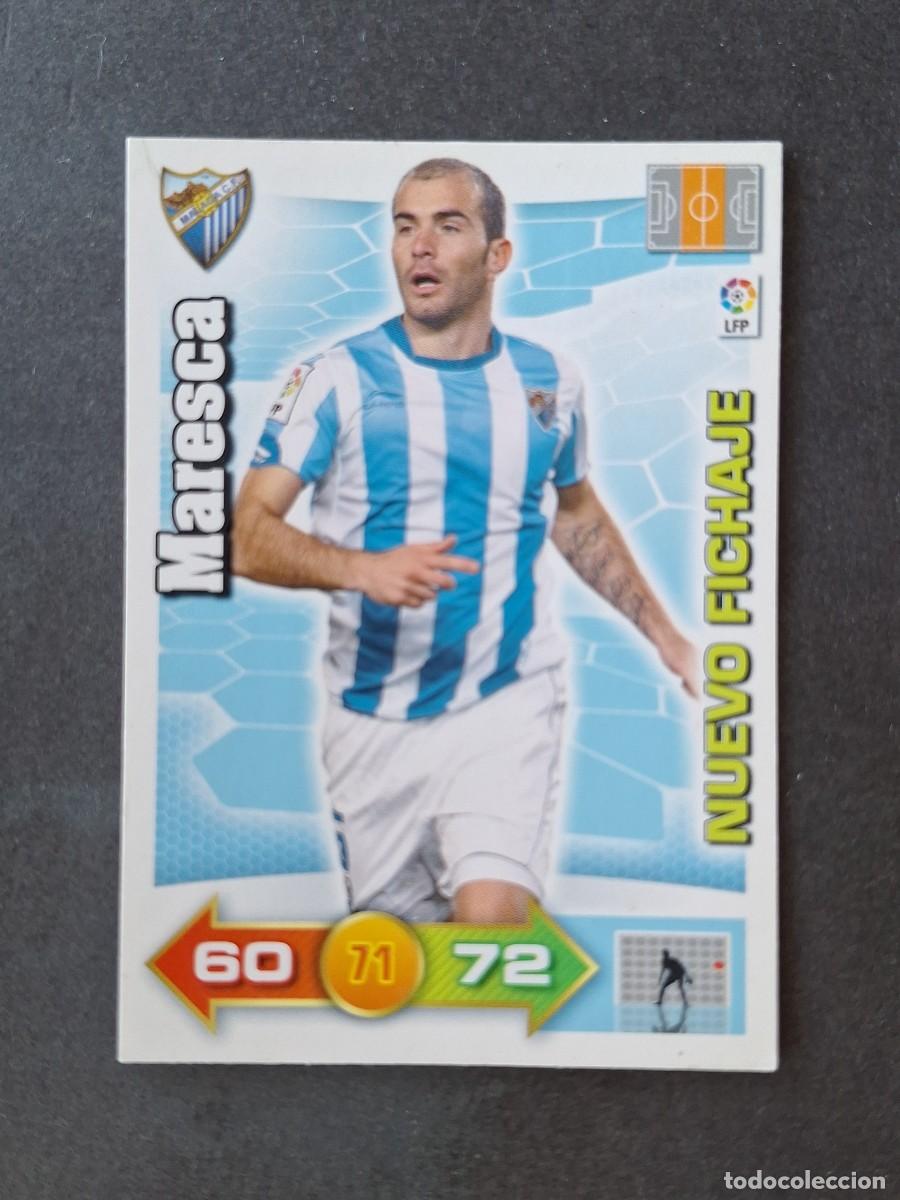 Cartes &agrave; collectionner de Football: L3 MARESCA MALAGA C. F. 459 NUEVO FICHAJE ADRENALYN XL LIGA 2010 2011 10 11 PANINI