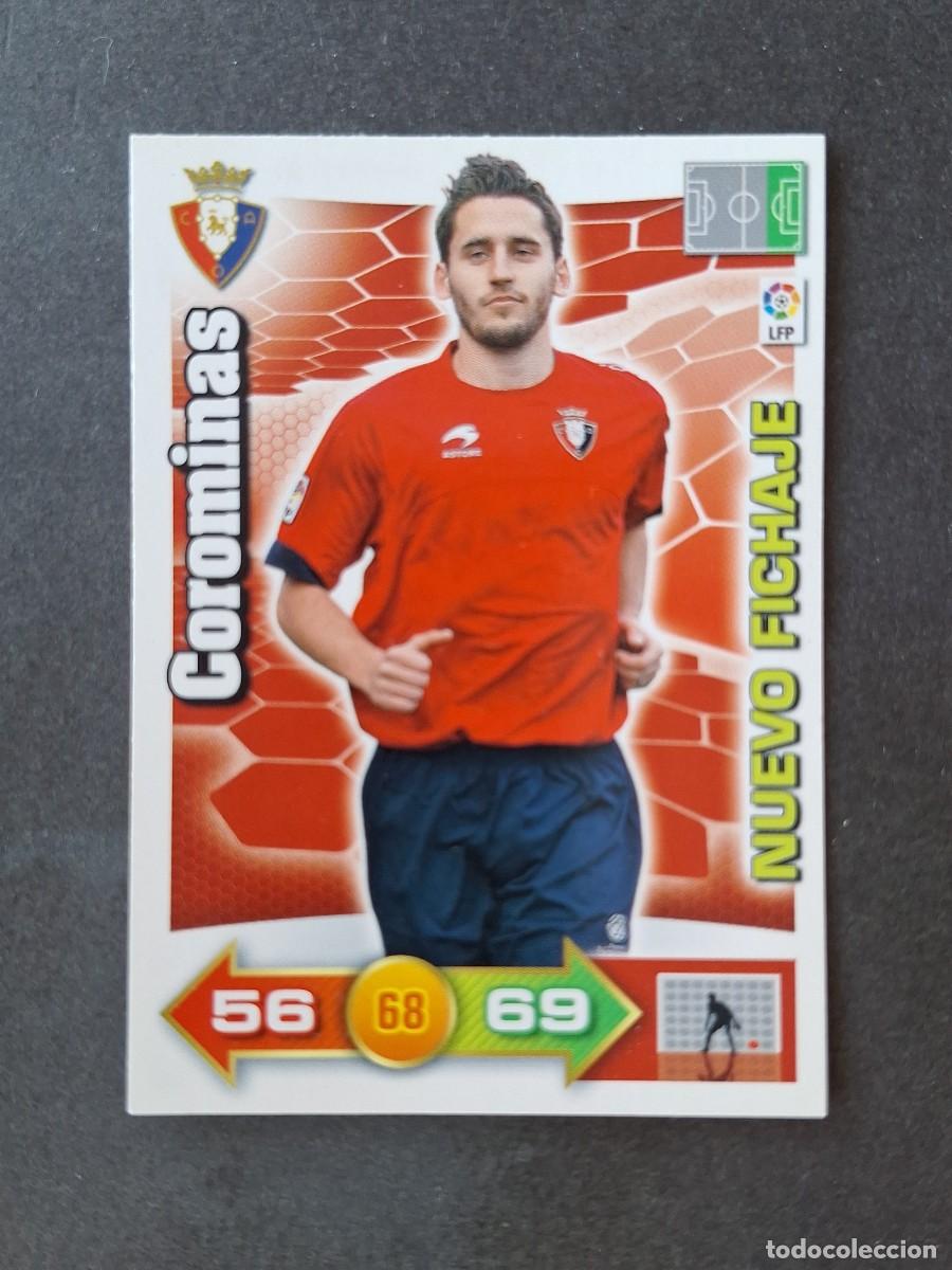 Cartes &agrave; collectionner de Football: L3 COROMINAS C. A. OSASUNA 463 NUEVO FICHAJE ADRENALYN XL LIGA 2010 2011 10 11 PANINI