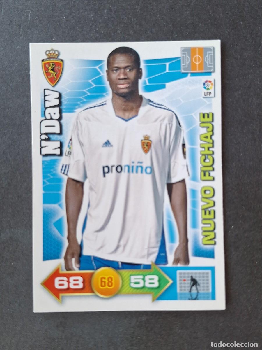 Cromos de f&uacute;tbol: L3 N'DAW REAL ZARAGOZA 472 NUEVO FICHAJE ADRENALYN XL LIGA 2010 2011 10 11 PANINI
