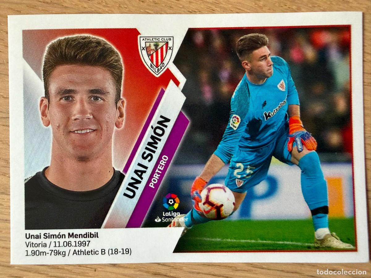 Cromos de f&uacute;tbol: 2 UNAI SIMON ATHLETIC BILBAO 19 20 2019 2020 LIGA SANTANDER COLECCIONES ESTE SIN PEGAR STICKER