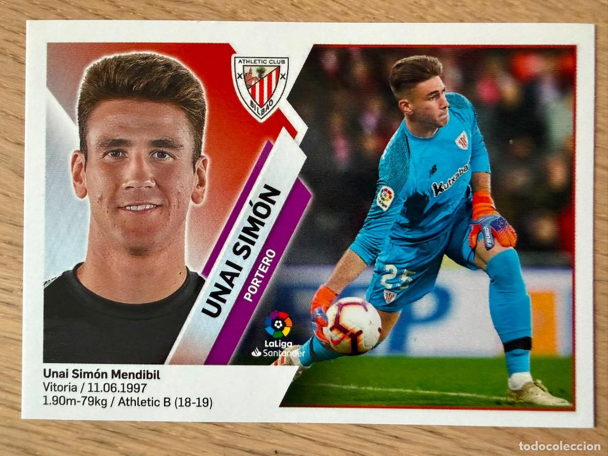 Cromos de f&uacute;tbol: 2 UNAI SIMON ATHLETIC BILBAO 19 20 2019 2020 LIGA SANTANDER COLECCIONES ESTE SIN PEGAR STICKER