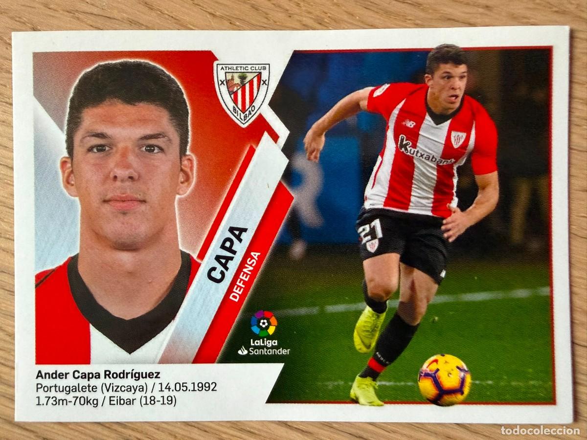 Cromos de f&uacute;tbol: 3 CAPA ATHLETIC BILBAO 19 20 2019 2020 LIGA SANTANDER COLECCIONES ESTE SIN PEGAR STICKER