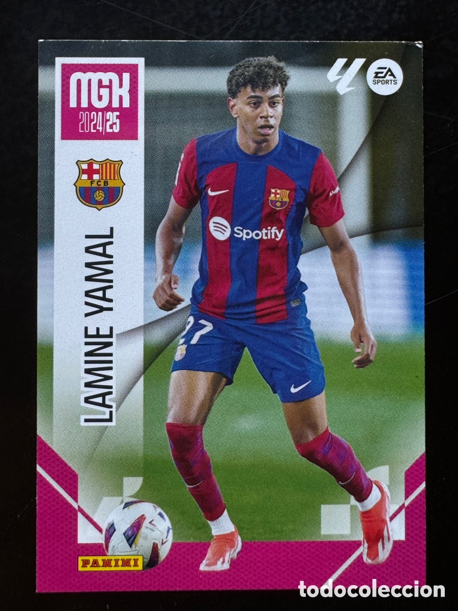 Cartes &agrave; collectionner de Football: Lamine Yamal 89 Barcelona Megacracks 2024/25