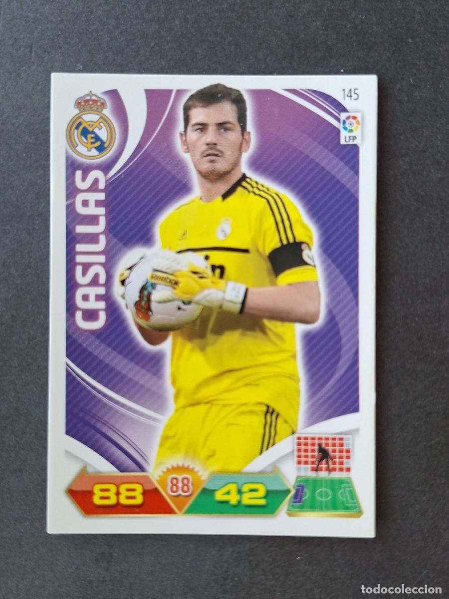 Cromos de f&uacute;tbol: L3 CASILLAS REAL MADRID 145 ADRENALYN XL LIGA 2011 2012 11 12 PANINI