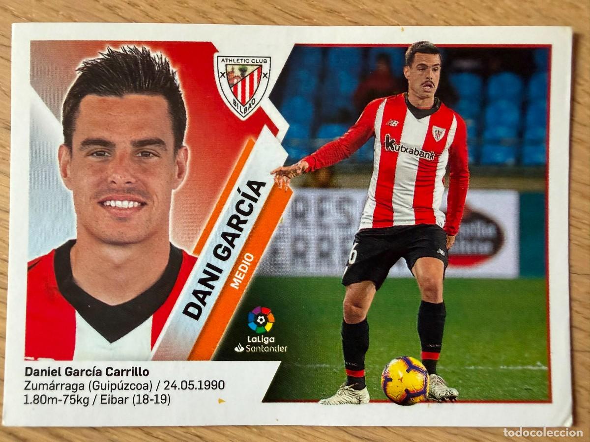 Cromos de f&uacute;tbol: 8 DANI GARCIA ATHLETIC BILBAO 19 20 2019 2020 LIGA SANTANDER COLECCIONES ESTE SIN PEGAR STICKER