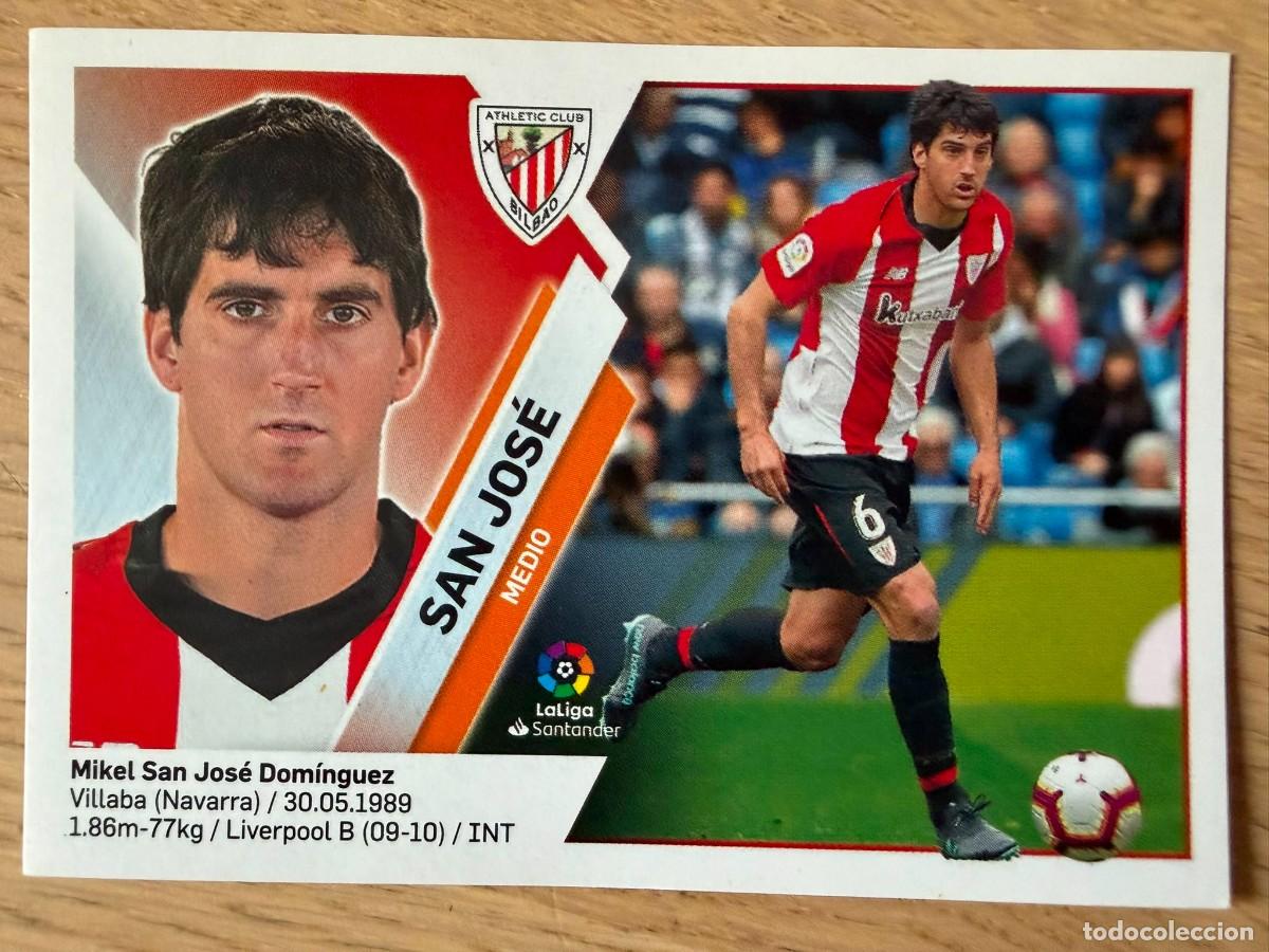 Cromos de f&uacute;tbol: 9 SAN JOSE ATHLETIC BILBAO 19 20 2019 2020 LIGA SANTANDER COLECCIONES ESTE SIN PEGAR STICKER