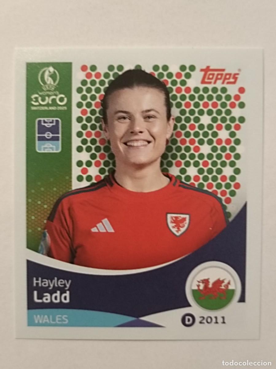 Cromos de f&uacute;tbol: #276 LADD (GALES) EURO WOMENS SUIZA 2025 TOPPS