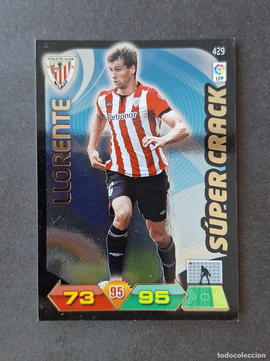 Cromos de f&uacute;tbol: L3 LLORENTE ATHLETIC CLUB DE BILBAO 429 SUPER CRACK ADRENALYN XL LIGA 2011 2012 11 12 PANINI