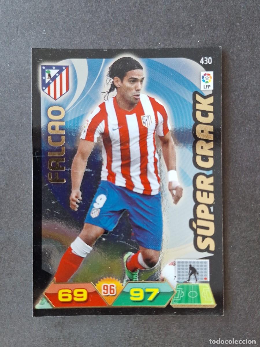 Cromos de f&uacute;tbol: L3 FALCAO ATLETICO DE MADRID 430 SUPER CRACK ADRENALYN XL LIGA 2011 2012 11 12 PANINI