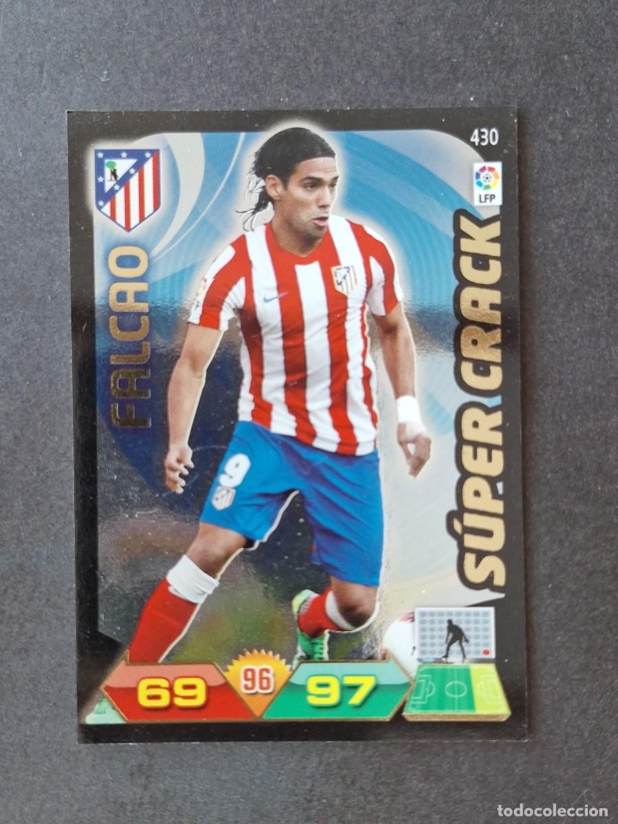 Cromos de f&uacute;tbol: L3 FALCAO ATLETICO DE MADRID 430 SUPER CRACK ADRENALYN XL LIGA 2011 2012 11 12 PANINI