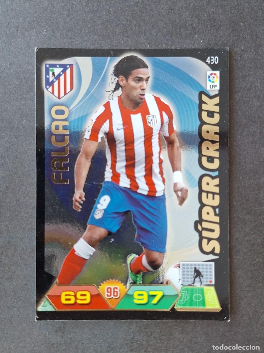 Cromos de f&uacute;tbol: L3 FALCAO ATLETICO DE MADRID 430 SUPER CRACK ADRENALYN XL LIGA 2011 2012 11 12 PANINI
