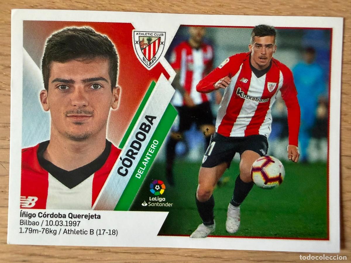 Cromos de f&uacute;tbol: 15 CORDOBA ATHLETIC BILBAO 19 20 2019 2020 LIGA SANTANDER COLECCIONES ESTE SIN PEGAR STICKER