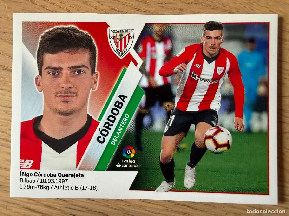 Cromos de f&uacute;tbol: 15 CORDOBA ATHLETIC BILBAO 19 20 2019 2020 LIGA SANTANDER COLECCIONES ESTE SIN PEGAR STICKER