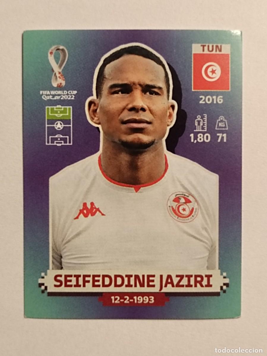 Cromos de f&uacute;tbol: #TUN 18 SEIFEDDINE JAZIRI (TUNEZ) MUNDIAL QATAR 2022 PANINI