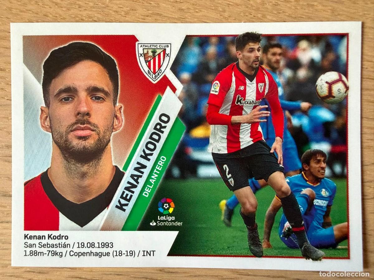 Cromos de f&uacute;tbol: 16B 16 B KENAN KODRO ATHLETIC BILBAO 19 20 2019 2020 LIGA SANTANDER COLECCIONES ESTE SIN PEGAR