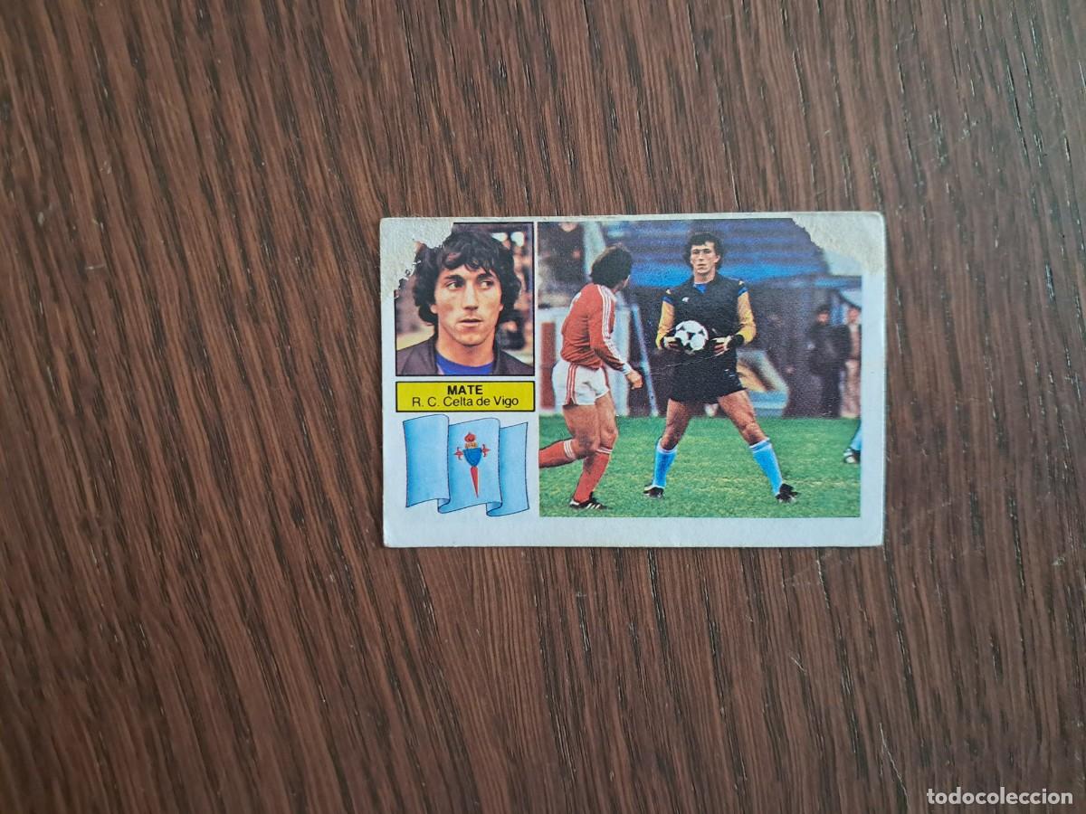 Cromos de f&uacute;tbol: cromo de futbol, edic. Este, liga 82-83, Mat&eacute;, Celta de Vigo. sin pegar.