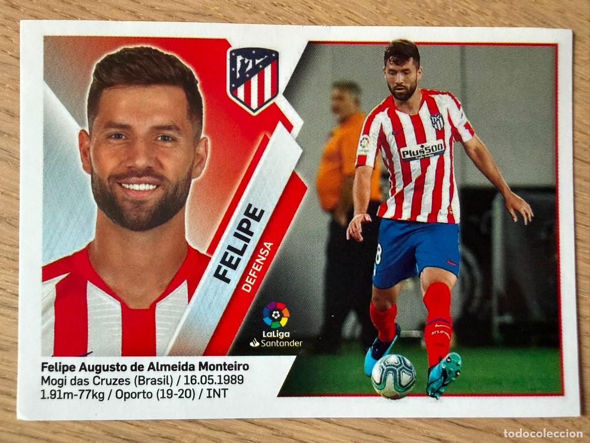 Cromos de f&uacute;tbol: 7 FELIPE ATLETICO MADRID 19 20 2019 2020 LIGA SANTANDER COLECCIONES ESTE SIN PEGAR STICKER