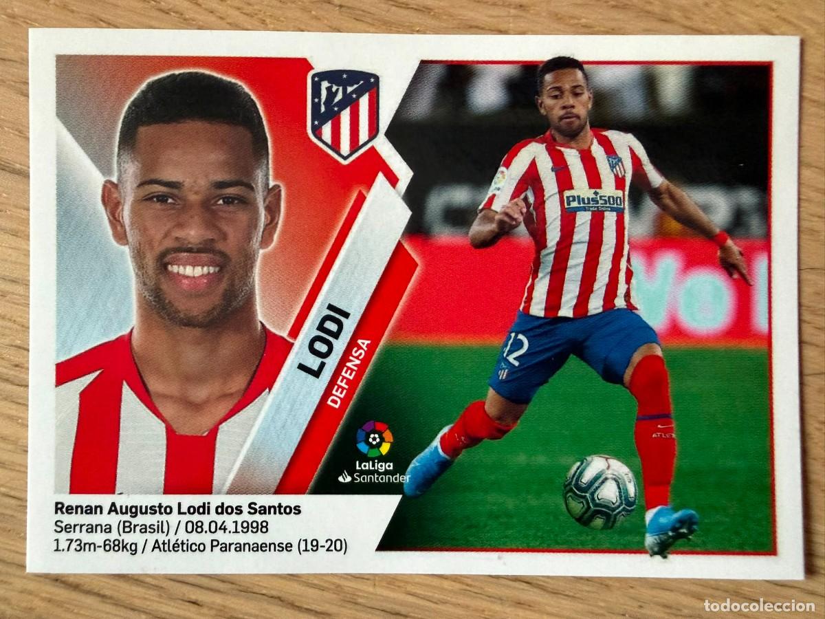 Cromos de f&uacute;tbol: 8 LODI ATLETICO MADRID 19 20 2019 2020 LIGA SANTANDER COLECCIONES ESTE SIN PEGAR STICKER