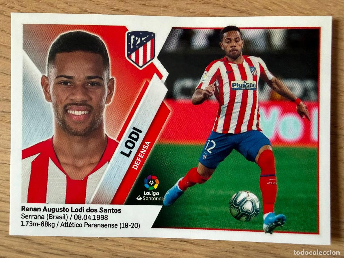 Cromos de f&uacute;tbol: 8 LODI ATLETICO MADRID 19 20 2019 2020 LIGA SANTANDER COLECCIONES ESTE SIN PEGAR STICKER