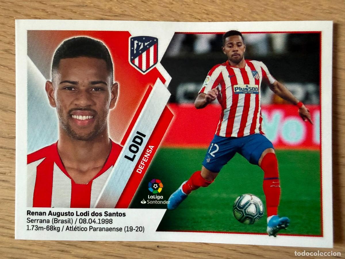 Cromos de f&uacute;tbol: 8 LODI ATLETICO MADRID 19 20 2019 2020 LIGA SANTANDER COLECCIONES ESTE SIN PEGAR STICKER