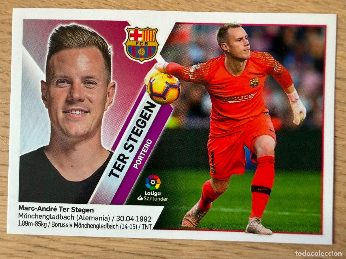 Cromos de f&uacute;tbol: 1 TER STEGEN BARCELONA 19 20 2019 2020 LIGA SANTANDER COLECCIONES ESTE SIN PEGAR STICKER