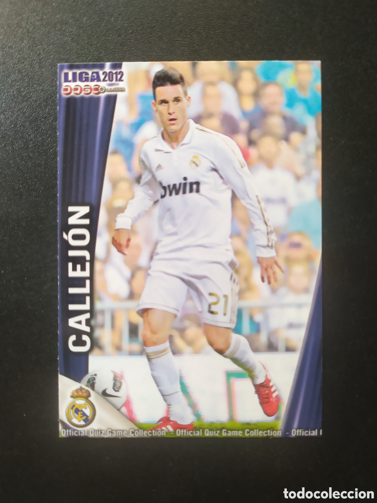Cromos de f&uacute;tbol: Mundicromo fichas Liga 2011 2012 11 12 Callej&oacute;n n&deg; 662 Real Madrid