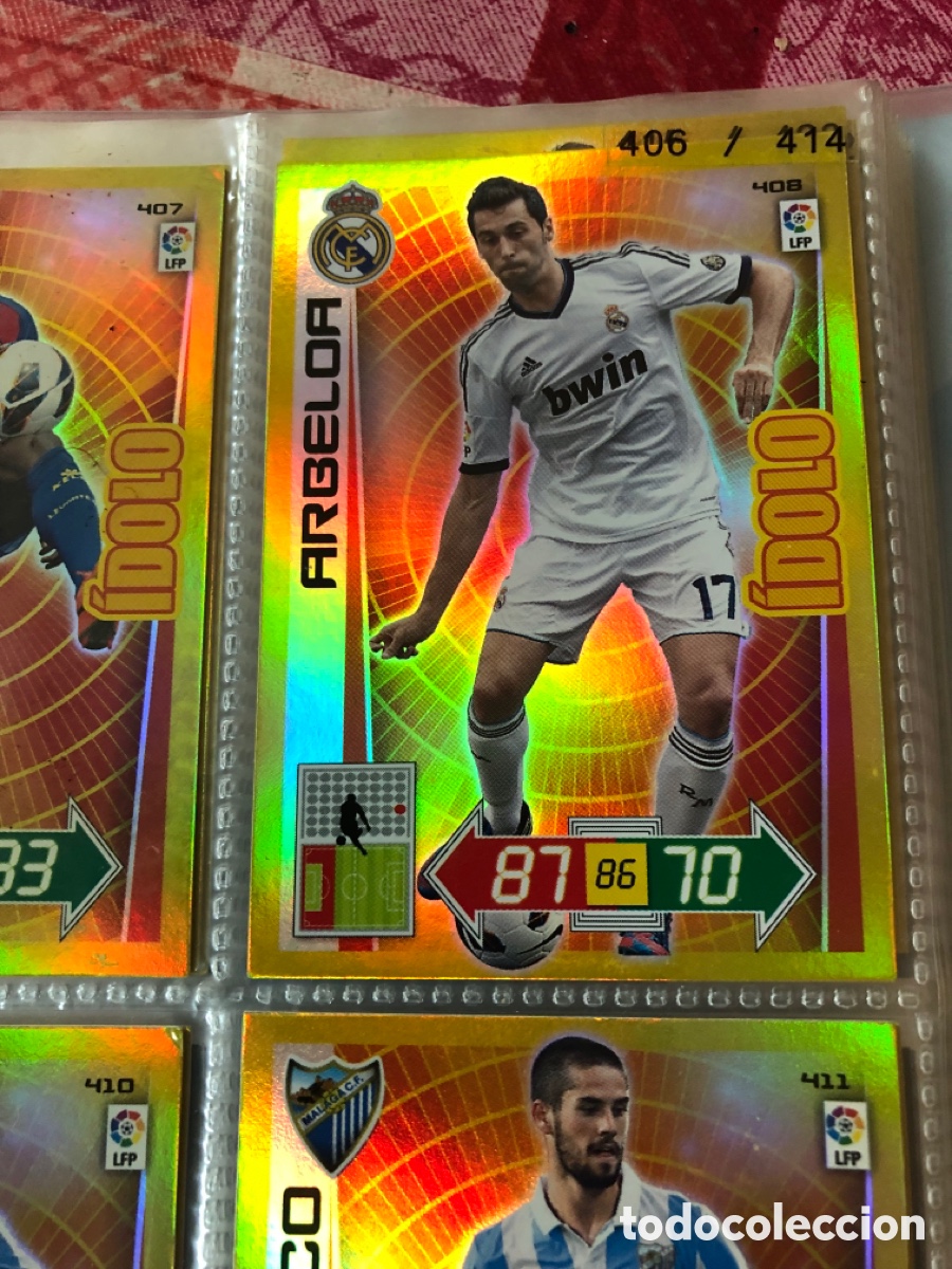 Cromos de f&uacute;tbol: Adrenalyn 2012 2013 &iacute;dolo arbeloa 408 real mafrid