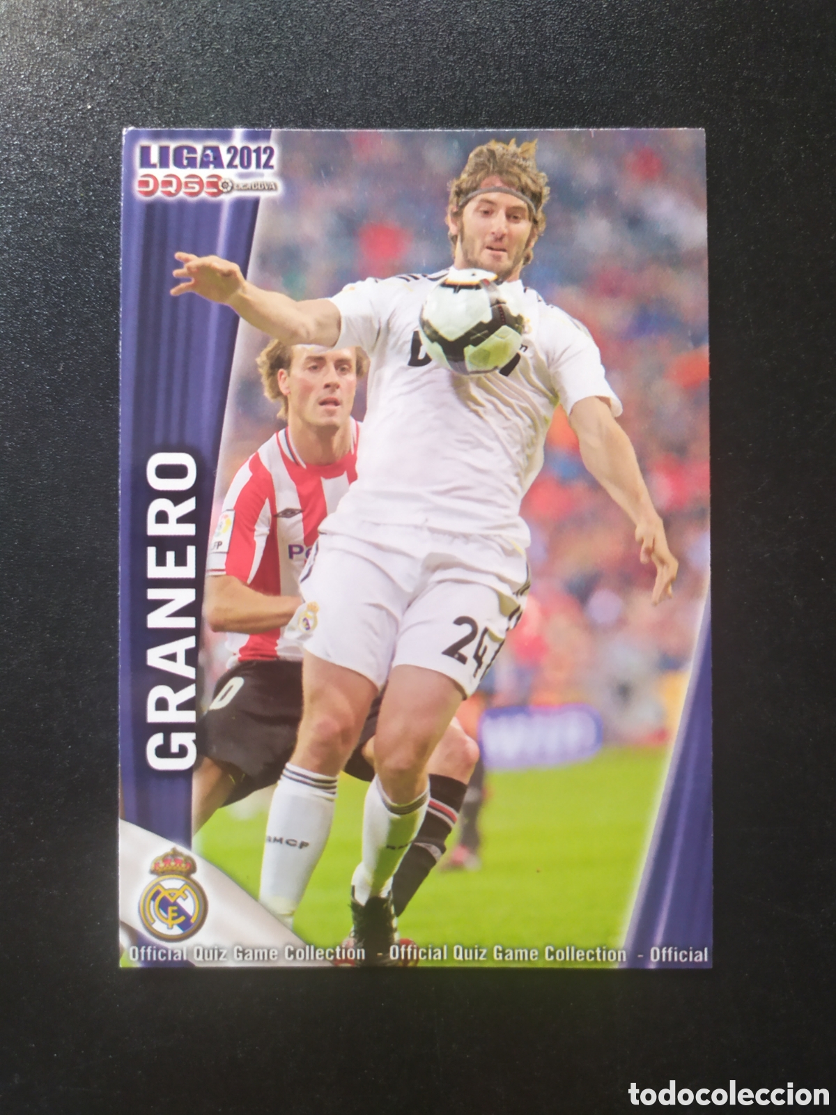 Cromos de f&uacute;tbol: Mundicromo fichas Liga 2011 2012 11 12 Granero n&deg; 43 Real Madrid