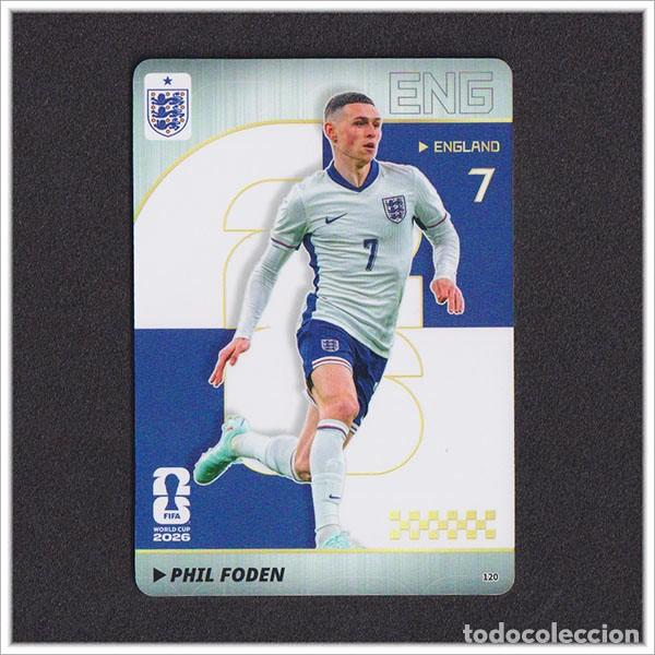 Cromos de f&uacute;tbol: NUMERADA /299 FIFA WORLD CUP 2026 PANINI KAYOU FODEN 120 ENG INGLATERRA ALBUM MUNDIAL - ULTRA BOX
