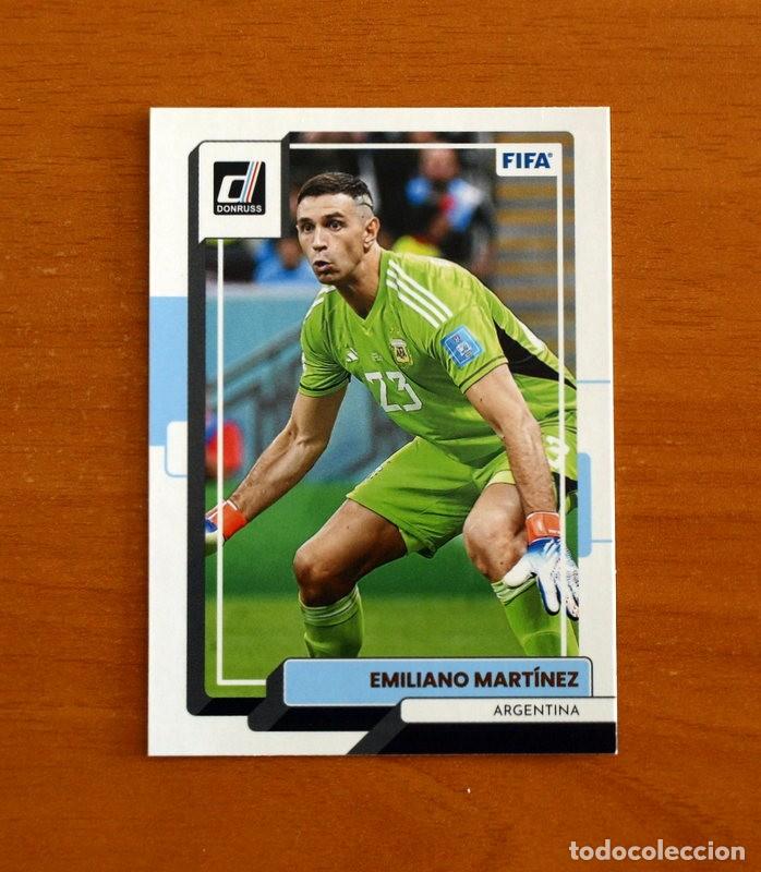 Cromos de f&uacute;tbol: Argentina - N&ordm; 65 Emiliano Mart&iacute;nez - D-DONRUSS SOCCER -FIFA -Panini 2022-2023-22-23